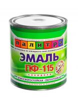Эмаль Палитра, ПФ-115, алкидная, глянцевая, белая, 2.7 кг