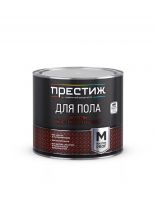 Эмаль Престиж, Мастер, для пола, быстросохнущая, акриловая, полуглянцевая, золотисто-коричневая, 1.9 кг
