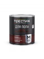 Эмаль Престиж, Мастер, для пола, быстросохнущая, акриловая, полуглянцевая, желто-коричневая, 2.8 кг