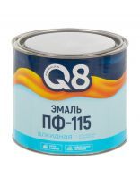 Эмаль Formula Q8, ПФ-115, алкидная, глянцевая, красная, 1.8 кг