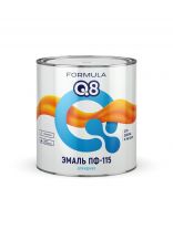 Эмаль Formula Q8, ПФ-115, алкидная, глянцевая, слоновая кость, 2.7 кг