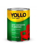 Эмаль Yollo, ПФ-115, для внутренних и наружных работ, алкидная, глянцевая, кремовая, 0.9 кг
