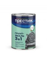 Грунт-эмаль Престиж, по ржавчине, алкидная, белая, 0.9 кг