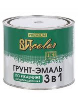 Грунт-эмаль ВИТ, по ржавчине, алкидная, черная, 1.8 кг