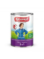 Грунт-эмаль Казачка, по ржавчине, алкидная, белая, 0.9 кг