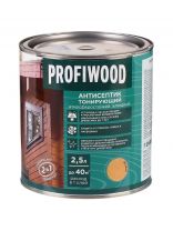 Антисептик Profiwood, для дерева, тонирующий, орегон, 2.1 кг