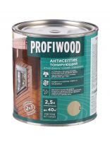 Антисептик Profiwood, для дерева, тонирующий, дуб, 2.1 кг