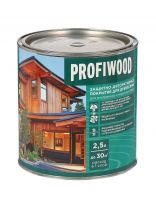 Пропитка Profiwood, для дерева, защитно-декоративная, палисандр, 2.3 кг
