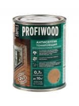 Антисептик Profiwood, для дерева, тонирующий, дуб, 0.6 кг