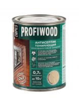 Антисептик Profiwood, для дерева, тонирующий, бесцветный, 0.6 кг