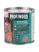 Антисептик Profiwood, для дерева, тонирующий, тик, 2.1 кг