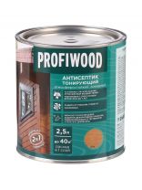 Антисептик Profiwood, для дерева, тонирующий, бук, 2.1 кг