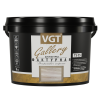 Декоративная Штукатурка Фактурная VGT Gallery TS 05 4.5кг для Внутренних и Наружных Работ, Белая / ВГТ Штукатурка Фактурная