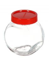 Банка для сыпучих продуктов, стекло, 0.2 л, с крышкой, Pasabahce, Белла, 80386SLB