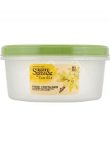 Банка для продуктов, пластик, 0.4 л, 12х12х5.6 см, с крышкой, Sugar&Spice, Vanilla, SE188710025, трюфель