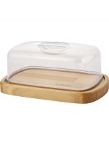 Масленка дерево, 17х10.8х7 см, крышка пластик, Sugar&Spice, Rosemary, SE104712