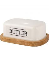 Масленка дерево, крышка пластик, Sugar&Spice, Rosemary Butter, SE106912996