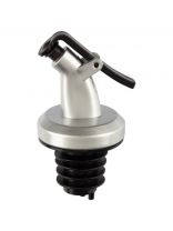 Пробка для бутылки, 7.5 см, с дозатором, 2 шт, навеска, Mallony, Oliva, 985988