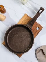 Сковорода литой алюминий, 24 см, антипригарное покрытие, Kukmara, Stella, мокко, ссм240а