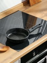 Сковорода литой алюминий, 20 см, антипригарное покрытие, Горница, Гранит Induction, съемная ручка, индукция, Ис2053аг