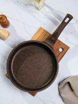 Сковорода литой алюминий, 26 см, антипригарное покрытие, Kukmara, Stella, мокко, ссм260а