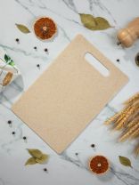 Доска разделочная пластик, 28х18.5х0.3 см, с ручкой, прямоугольная, Y4-7226