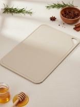 Доска разделочная пластик, 29х20х0.5 см, с ручкой, латте, прямоугольная, Sugar&Spice, Honey, SE149812005