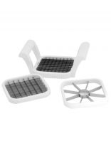 Овощерезка многофункциональная, пластик, нержавеющая сталь, 3 предмета, Regent Inox, Linea Presto, 93-AC-SL-01