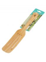Лопатка кулинарная бамбук, 33 см, с прорезями, навеска, Катунь, КТ-УЛК-21