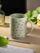 Кружка керамика, 340 мл, Love, Daniks, R1820/4601, в ассортименте