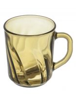 Кружка стекло, 250 мл, Alta Marea, дымчатая