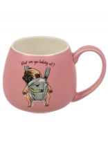 Кружка керамика, 380 мл, Мопсики, 7.5х9 см, подарочная упаковка, Y4-9695, в ассортименте