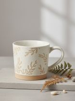 Кружка керамика, 400 мл, Эко ботаника, Y4-11305, в ассортименте