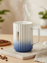 Кружка керамика, 460 мл, Яркий акцент, 8.2х11.8 см, Y4-11307, в ассортименте