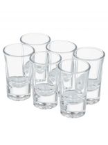 Стопка стекло, 40 мл, 6 шт, Pasabahce, Boston Shots, бесцветная, 52174B
