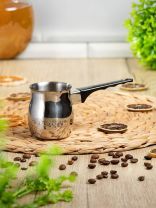 Турка 0.2 л, нержавеющая сталь, ручка пластиковая, Y4-7931