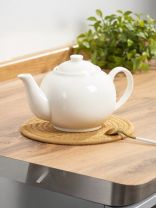 Чайник керамика, 0.9 л, Грейс, Y4-9054, белый