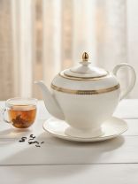 Чайник заварочный фарфор, 0.85 л, Lefard, Праздничный, 115-379