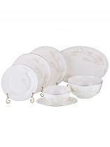 Сервиз столовый фарфор, 23 предмета, на 6 персон, Медиссон, 440-081