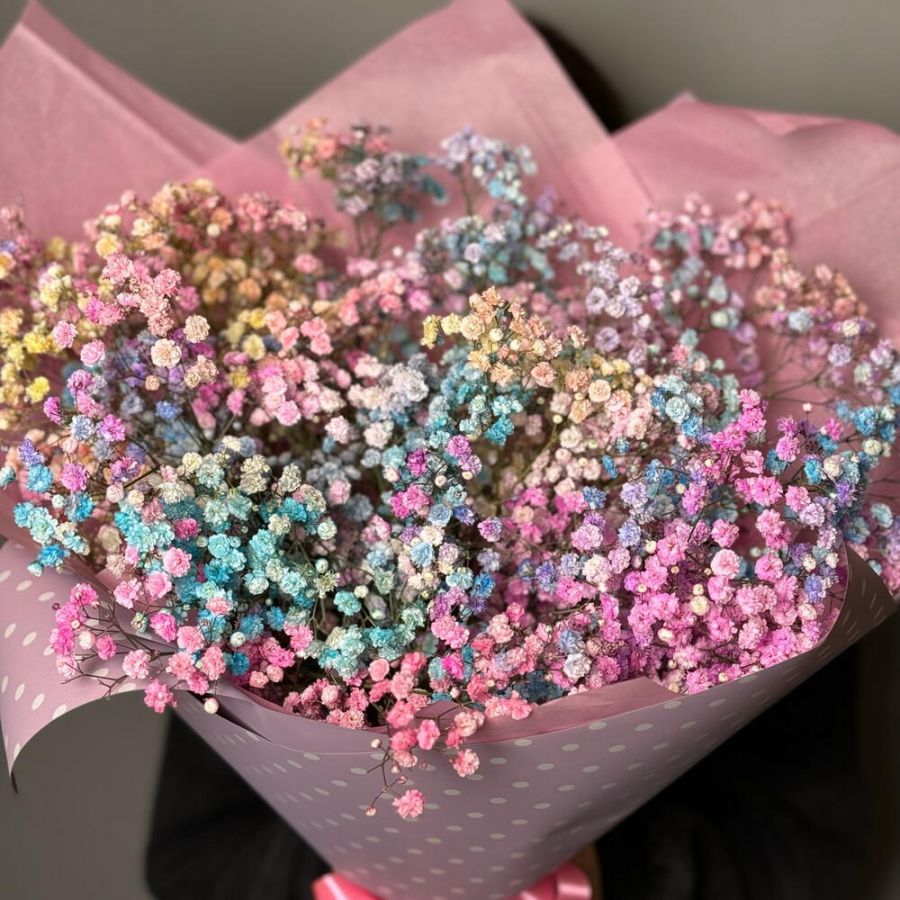 Букет из гипсофилы размер S