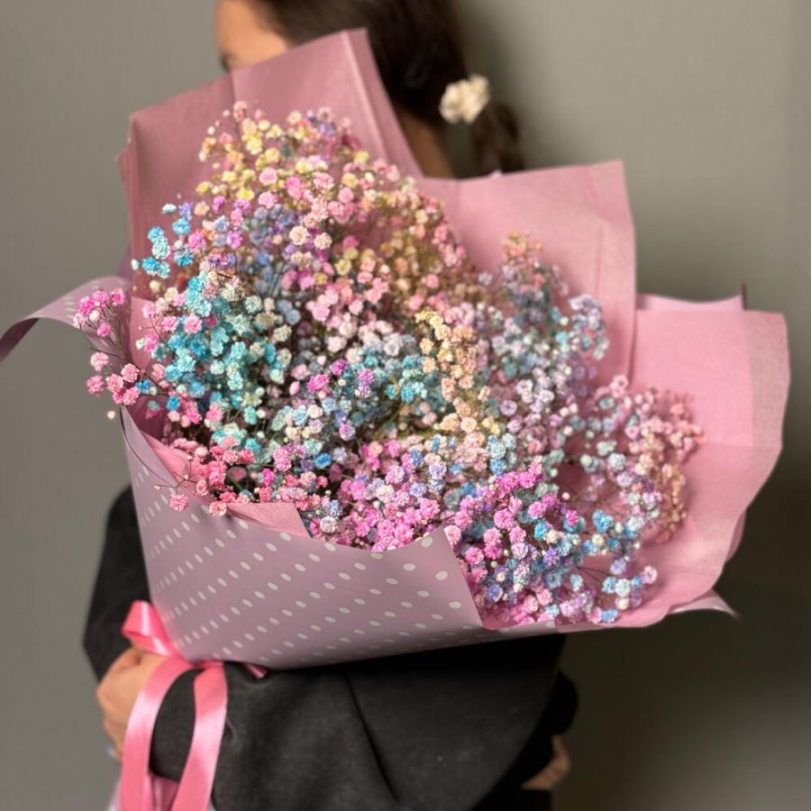 Букет из гипсофилы размер S