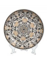 Тарелка десертная, керамика, 18 см, круглая, Стамбул, Y6-6019