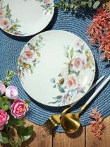 Тарелка десертная, керамика, 20 см, круглая, Универсал Верона, Добрушский фарфоровый завод, 0С2370Ф34