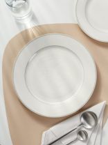 Тарелка обеденная, фарфор, 25 см, круглая, Iconic, Fioretta, TDP690