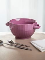 Бульонница керамика, 500 мл, Вертикаль, Y4-9216, в ассортименте