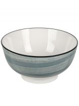 Пиала керамика, круглая, 14х6.5 см, 0.45 л, Аэрограф, МФК, MFK20425