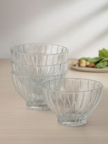 Салатник стекло, круглый, 4 шт, 10.9 см, 0.29 л, Букет, Pasabahce, 530226B