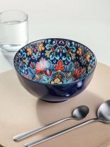 Салатник керамика, 15х7.5 см, 0.64 л, Самарканд, Y4-9760, синий