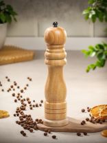 Мельница для специй дерево, 21 см, бежевая, Y3-1156