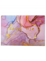 Салфетка для стола пластик, 40х28 см, прямоугольная, Флюид розовый, Y4-9166